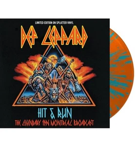 Def Leppard Hit & Run (Orange & Aqua Splatter Vinyl) (Vinyl) (UK IMPORT) - Picture 1 of 1