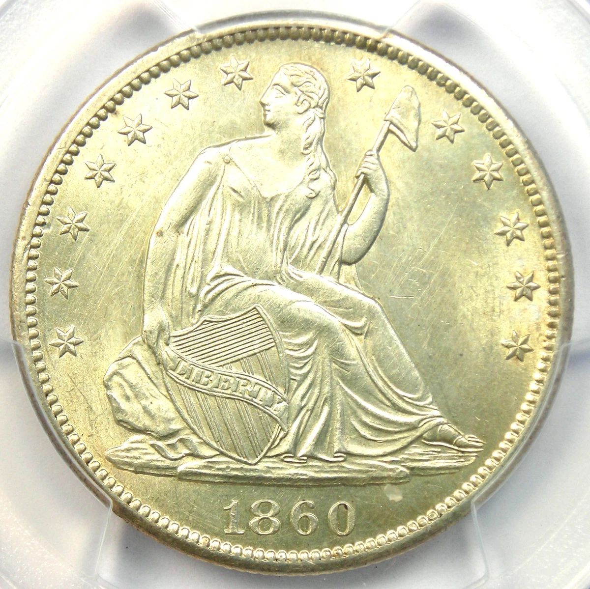 1860 Seated Liberty US Half Dollars for sale | eBay