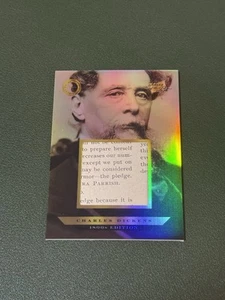 2024 Pieces of the Past 1800s Edition Charles Dickens Auth Jumbo Relic #151 - Bild 1 von 4