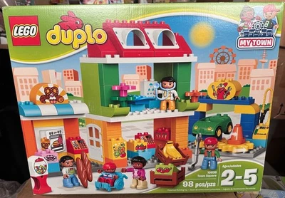 New LEGO 10836 DUPLO My Town: Town Square Very Rare Brand New and Sealed - Image 1 of 4