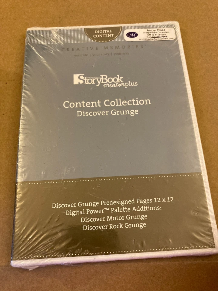 Storybook Creator Plus - Content Collection Discover Grunge (Software, 2009) - Image 1 of 2