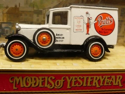 Matchbox Yesteryear Ford A Van 1930 Pratts American Oil Y22 - Bild 1 von 2