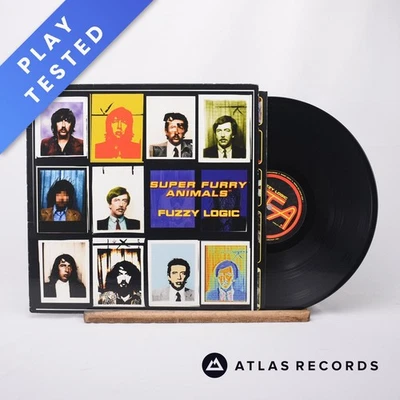 Super Furry Animals Fuzzy Logic LP Album Vinyl Record CRELP190 - VG+/VG+ - Image 1 of 4