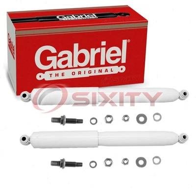 Amortiguadores traseros Gabriel 2 piezas para 1973-1974 GMC C25 C2500 Suburban rb Foto 1 de 4