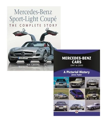 梅赛德斯-奔驰 1950 - 98 和 Sport-Light Coupe 完整故事 2 书套装 — 第 1/3 张图片