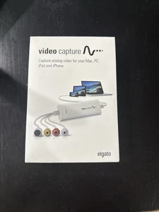 Elgato USB Analog Video Capture Device PC MAC iphone ipad compatible - Picture 1 of 4