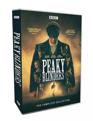 Peaky Blinders: The Complete Series Season 1-6 (DVD,12-Disc,Box Set) Brand New