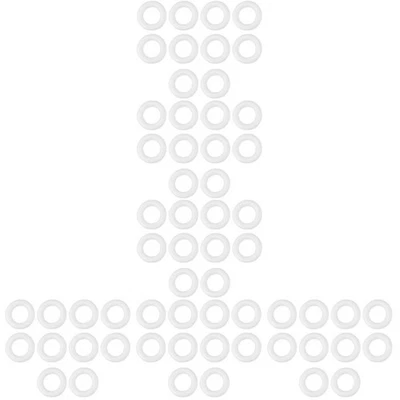  60 Stück Bastelkranz, Bastelring aus Styropor für DIY Weihnachten, - Bild 1 von 4