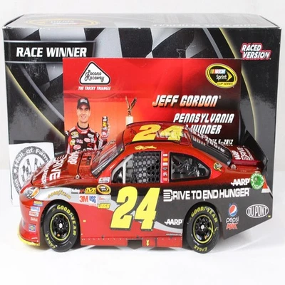 Jeff Gordon 2012 Action #24 Pocono Race Win ARP/DTEH CHEVY/504 HECHO MEGA RARO Foto 1 de 4