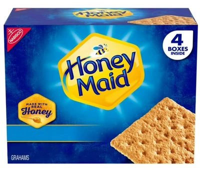 Galletas Nabisco Honey Maid Graham, miel 4-14,4 oz Foto 1 de 2