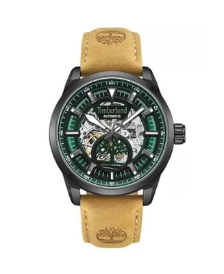 TIMBERLAND Hombres Analógico Automático Informal Reloj Vestido Clásico Color Plateado Esfera Wat Foto 1 de 4