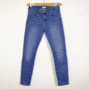 Wrangler Jeans Donna Taglia W32 L32 Skinny Cotone Bu Denim Comodo Casual Logo - Imagen 1 de 4