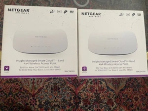 Netgear WAC540- AC3000 Tri-Band PoE Insight Managed Wireless Access Point - Picture 1 of 3
