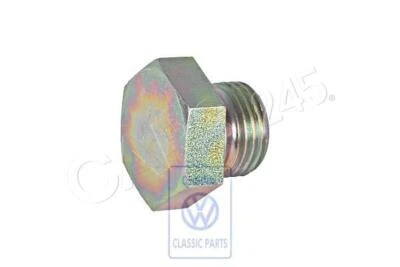 Genuine SKODA SEAT VW 105 20 30 35 36 Garde Fabia sealing plug N90820901 - Image 1 of 2