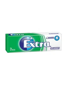 Extra Spearmint 10 Piece x 24 - Picture 1 of 1