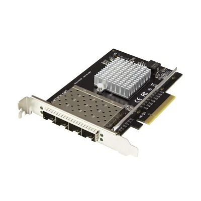 StarTech.com Quad Port 10G SFP+ Network Card - Intel XL710 Open SFP+ Converge... - Image 1 of 4
