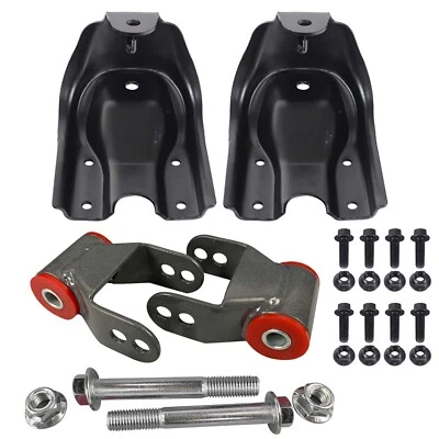 For 1988-1998 C1500 C2500 REAR SPRING Factory Hanger and SHACKLE 1.5" or 2" Lift - Изображение 1 из 4