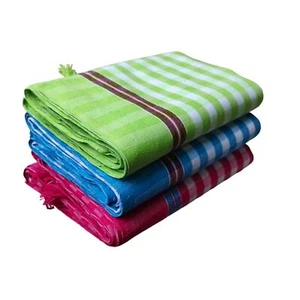 Cotton Towels XXXL Size 36/72Inch(90/180cm) 3/6feet  Multi Color Pack of 3  us - Picture 1 of 4