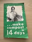Vintage 1960'S Make Compost In 14 Days Manual
