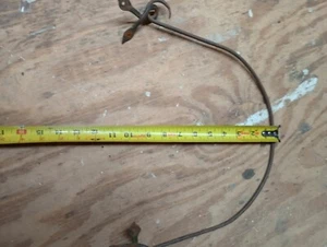Vintage Wood Bucket Pail Handle Primitive Rustic - Picture 1 of 3