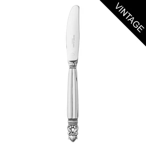 Georg Jensen Silber Lunchmesser, langer Griff - Eichel/Konge - Bild 1 von 1