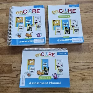 Teachtown enCORE Teacher Guide Workbook Assessment Manual Units 4-6 Grades K-2 - Picture 1 of 7