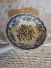 Kensington Staffordshire Ironstone Balmoral Blue 1801 Cereal Bowl Decorated 