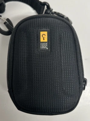 Case Logic Small Camera Case Detachable Shoulder Strap or Belt Loop Black Yellow - Image 1 of 4
