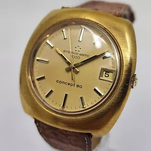 Vintage ETERNA MATIC 1000 Concept 80 Automatic Watch RARE Collectable - Picture 1 of 10