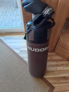 Hudora Boxsack mit Boxhandschuhen - Bild 1 von 1