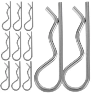 20 Stück Anhänger Pin Clip AHK Pin Clip Splint Feder Haarhalte Draht Haarnadel - Bild 1 von 12