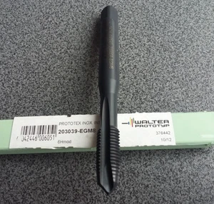 ROSCADORA WALTER PROTOTIPO PROTOTEX INOX INSERT 203039-EGM8 6Hmod HSS-E DRILL - Imagen 1 de 1