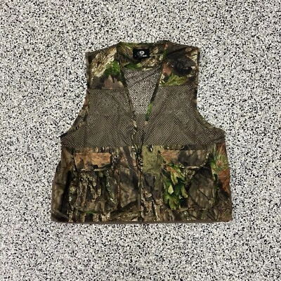 Mossy Oak Camouflage Size M/L Hunting Vest Pockets - Image 1 of 4