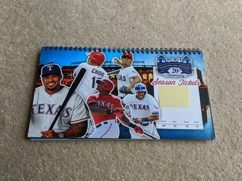 2014 TEXAS RANGERS SEASON TICKET STUBS - PICK YOUR GAME TROUT BELTRE CANO Cover