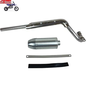 28mm Exhaust Pipe Muffler Honda CRF50 SSR Dirt Pit Bike ATV Quad 110cc 125cc SL - Picture 1 of 4