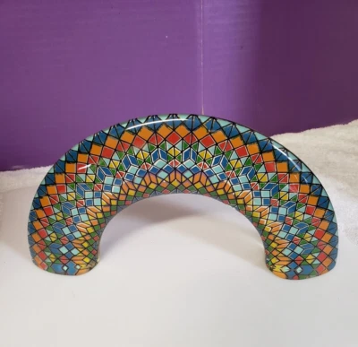 RARE Large Vintage A. Palatnik Pal Acrylic Lucite Rainbow Sculpture Brazil 2972 - Image 1 of 4