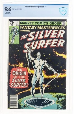 FANTASY MASTERPIECES #1 CGC 9.6 NEWSSTAND 1979 SILVER SURFER ORIGIN~BUSCE 🔥 cgc - Image 1 of 4