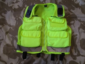 NITON HI VIZ Utility Yellow VEST police SECURITY Transformer Carry SAR X Small - Picture 1 of 8