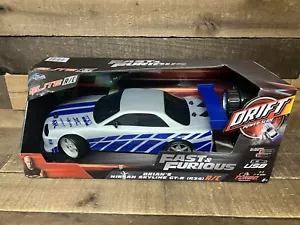 ⚡️ Fast & Furious Brian's Nissan Skyline GT-R Elite R/C Telecomando Auto NUOVO⚡️ - Foto 1 di 2
