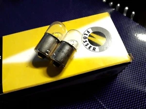 2 AMPOULES BA15S 12V10W Mono-filament TRANSPARENTE POUR MOTOS-SCOOTERS-AUTOS.. - Picture 1 of 3