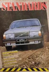 1983 VOLVO car sales brochure. "Standards" magazine. UK auto literature catalog - Picture 1 of 11