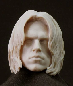 2040 CAPTAIN AMERICA WINTER RESIN UNPAINTED HEAD SCULPT ACTION FIGURES 1/6 Scale - Picture 1 of 3