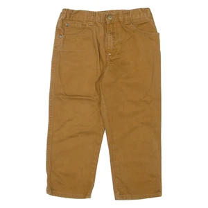 WRANGLER Boys Jeans Brown Regular Straight W21 L15 - Picture 1 of 6