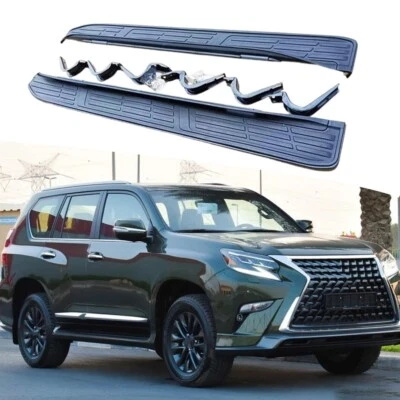 2 PIEZAS estriberas laterales estriberas barra Nerf aptas para Lexus GX460 J150 2010-2023 negro Foto 1 de 4