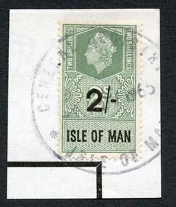 Isla de Man QEII 2/- Llave Tipo Ingresos CDS en Pieza - Imagen 1 de 1
