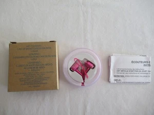 2012 Avon Breast Cancer Ear Buds In Case New Pink - Picture 1 of 8