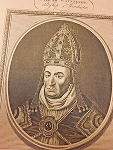 PRINT BISHOP OF WINCHESTER - Picture 1 of 5