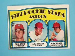 1972 Topps Bill Greif J.R. Richard Ray Busse Houston Astros #101 EX-NM 🙂 - Bild 1 von 15