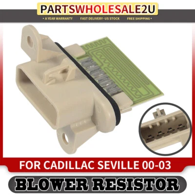 Резистор двигателя вентилятора отопителя для Cadillac DeVille Seville 2000 2001 2002-2004 - Изображение 1 из 4