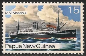 Papua New Guinea #426 (A95) VF MNH - 1976 15t M. V. Macdhui, ca. 1930's - Picture 1 of 1